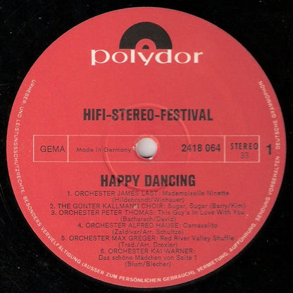 Various - Hifi-Stereo Festival - Happy Dancing (LP) 41399 Vinyl LP Vinyl Goed / Hoes Goed