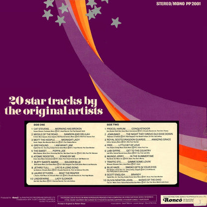 Various - 20 Star Tracks Vol. 1 (LP) 51777 Vinyl LP Vinyl Goed / Hoes Goed
