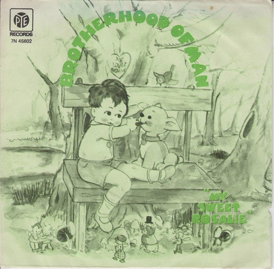 Brotherhood Of Man - My Sweet Rosalie 29870 Vinyl Singles Vinyl Zeer Goed / Hoesje Goed "VINYLSINGLES.NL"