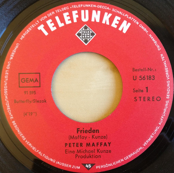 Peter Maffay - Frieden 34449