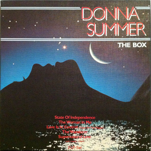 Donna Summer - The Box (LP) 51983 Vinyl LP Box Vinyl Goed / Hoes Zie Foto