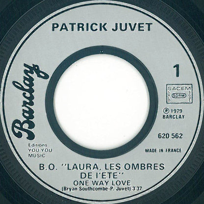 Patrick Juvet ‎- Bande Originale Du Film De David Hamilton 29811