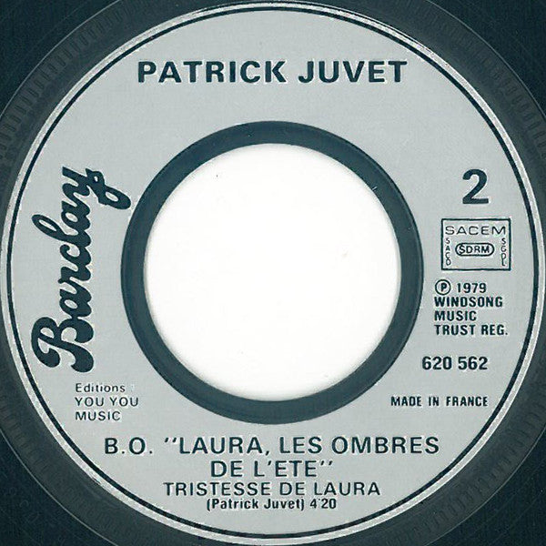 Patrick Juvet ‎- Bande Originale Du Film De David Hamilton 29811