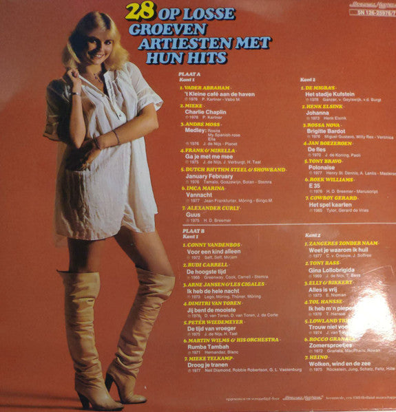 Various - 28 Op Losse Groeven - Artiesten Met Hun Hits (LP) 41231 Vinyl LP JUKEBOXSINGLES.NL   