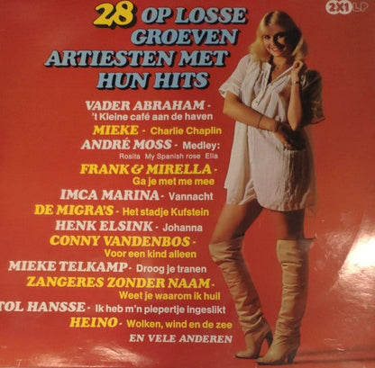 Various - 28 Op Losse Groeven - Artiesten Met Hun Hits (LP) 41231 Vinyl LP JUKEBOXSINGLES.NL   