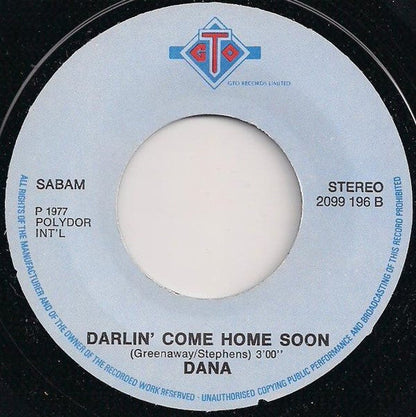 Dana - I Love How You Love Me 33130 Vinyl Singles Vinyl Zeer Goed / Hoesje Goed "VINYLSINGLES.NL"