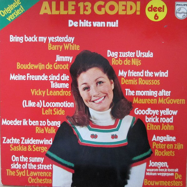 Various - Alle 13 Goed! Deel 6 (LP) 40659