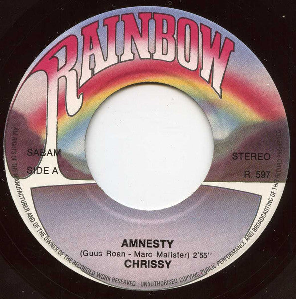 Chrissy - Amnesty 33140