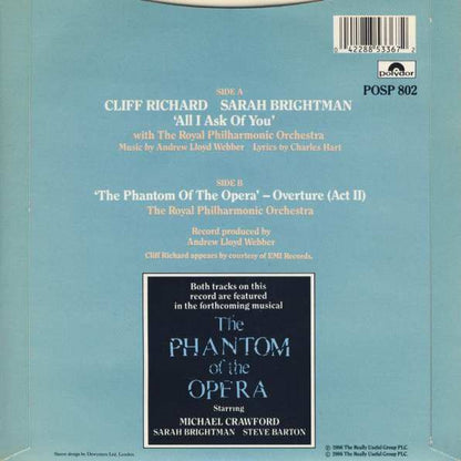Cliff Richard Sarah Brightman Andrew Lloyd Webber - All I Ask Of You 14590