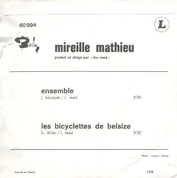 Mireille Mathieu - Ensemble 07888 Vinyl Singles Vinyl Goed / Hoes Goed