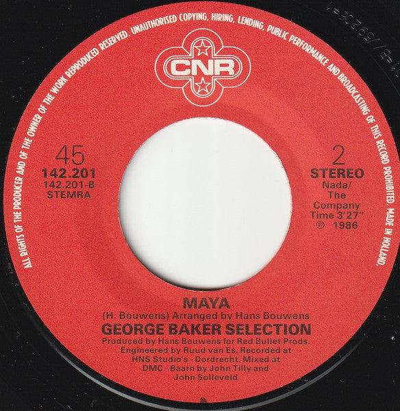 George Baker Selection – Wenn du fliegen lernst 19155