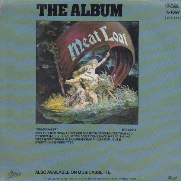 Meat Loaf - Dead Ringer For Love 41752 Vinyl Singles Vinyl Goed / Hoes Goed