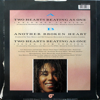 O'Chi Brown - Two Hearts Beating As One (Maxi-Single) Maxi-Singles JUKEBOXSINGLES.NL   