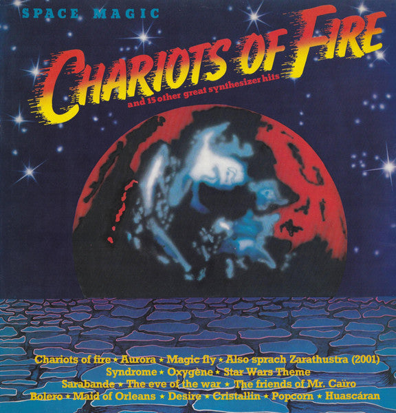 Space Magic - Chariots Of Fire And 15 Other Great Synthesizer Hits (LP) 51969 Vinyl LP Vinyl Goed / Hoes Zie Foto