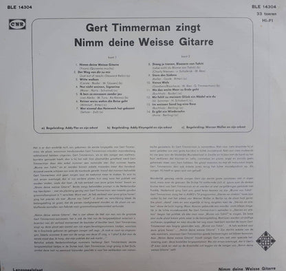 Gert Timmerman – Nimm Deine Weisse Gitarre (LP) 51502
