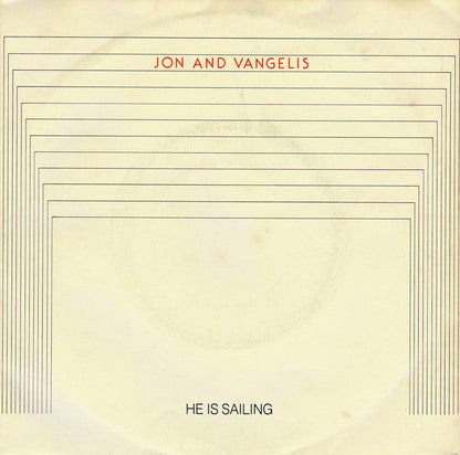 Jon And Vangelis - He Is Sailing 05440 Vinyl Singles EP Vinyl Goed / Hoes Goed
