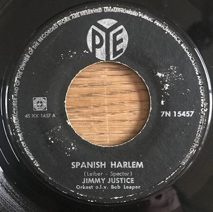 Jimmy Justice - Spanish Harlem 41865 Vinyl Singles Vinyl Goed / Hoes Goed