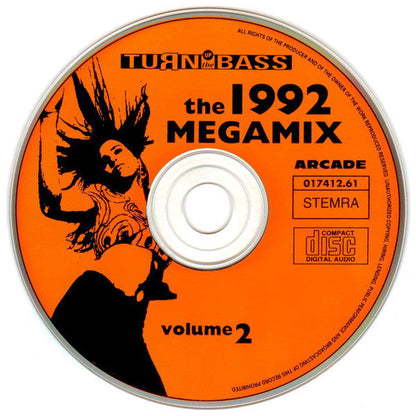 Various - Turn Up The Bass - The 1992 Megamix Volume 2 (CD) 70848 Compact Disc Goede Staat
