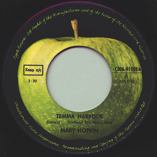 Mary Hopkin - Temma Harbour 42390 Vinyl Singles Vinyl Goed / Hoes Generic
