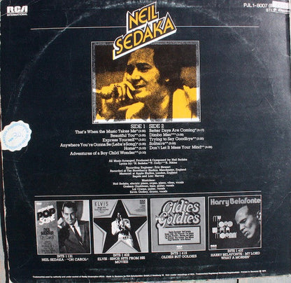 Neil Sedaka - Neil Sedaka (LP) 51199 Vinyl LP Vinyl Goed / Hoes Goed