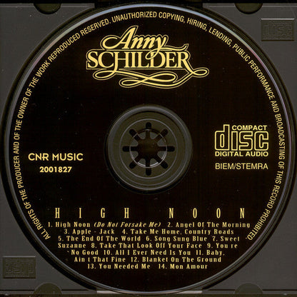 Anny Schilder - High Noon (CD) 70560 Compact Disc Goede Staat