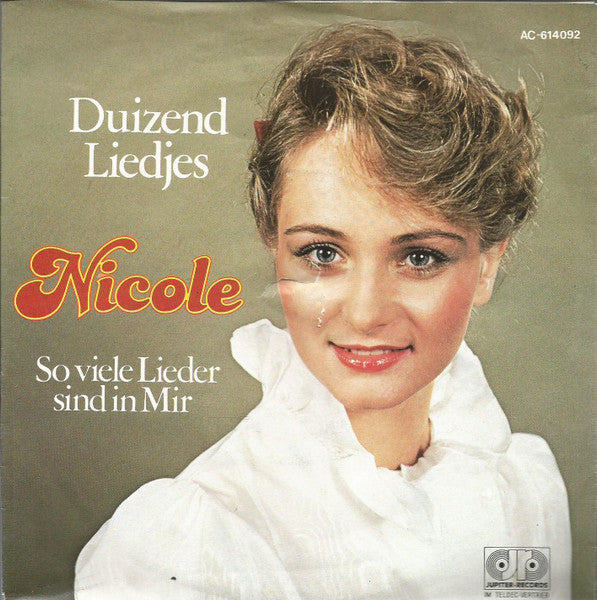 Nicole - Duizend Liedjes Vinyl Singles Vinyl Goed / Hoes Goed
