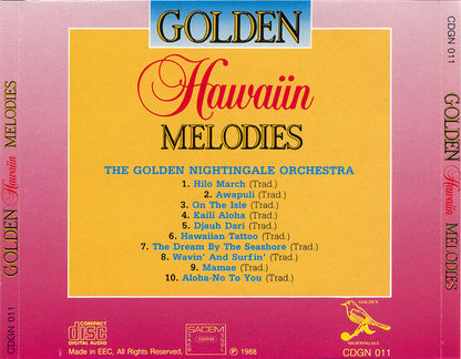Golden Nightingale Orchestra - Golden Hawaiin Melodies (CD)
