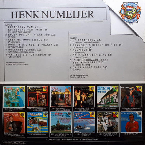 Henk Numeijer - Henk Numeyer (LP) 52018 Vinyl LP Vinyl Goed / Hoes Goed