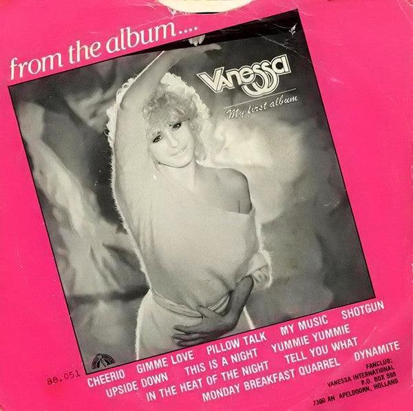 Vanessa - Cheerio 11404 Vinyl Singles Vinyl Goed / Hoes Goed