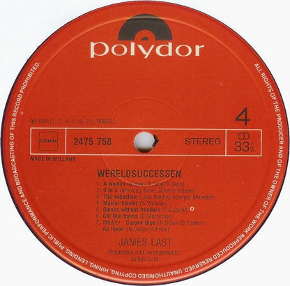 James Last - Welterfolge (LP) 45089