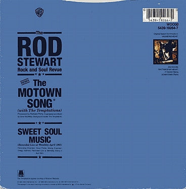 Rod Stewart  With The Temptations - The Motown Song 40143