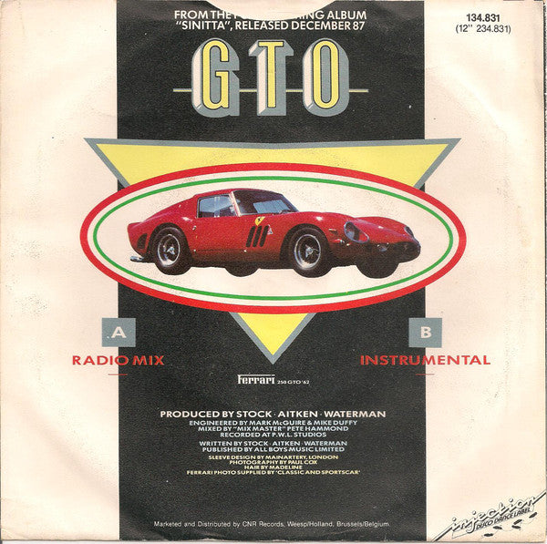 Sinitta - GTO 17272