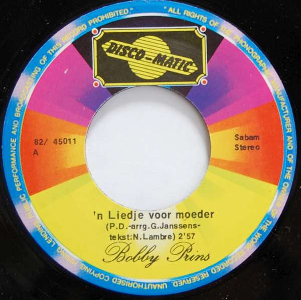 Bobby Prins - A Song For Mother 30457