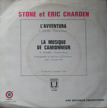 Stone Et Eric Charden - L'Avventura Vinyl Singles Vinyl Goed / Hoes Goed