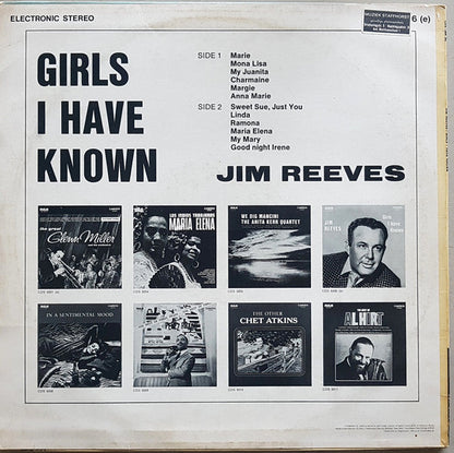 Jim Reeves – Girls I Have Known (LP) 42167