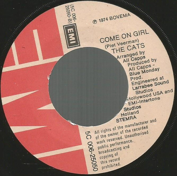 Cats - Come Sunday 37012 Vinyl Singles Vinyl Zeer Goed / Hoesje Goed "VINYLSINGLES.NL"