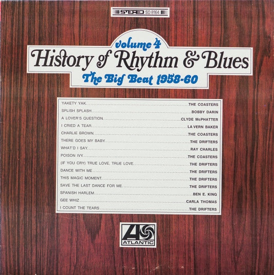 Various - History Of Rhythm &amp; Blues Band 4: The Big Beat 1958-60 (LP) 50289