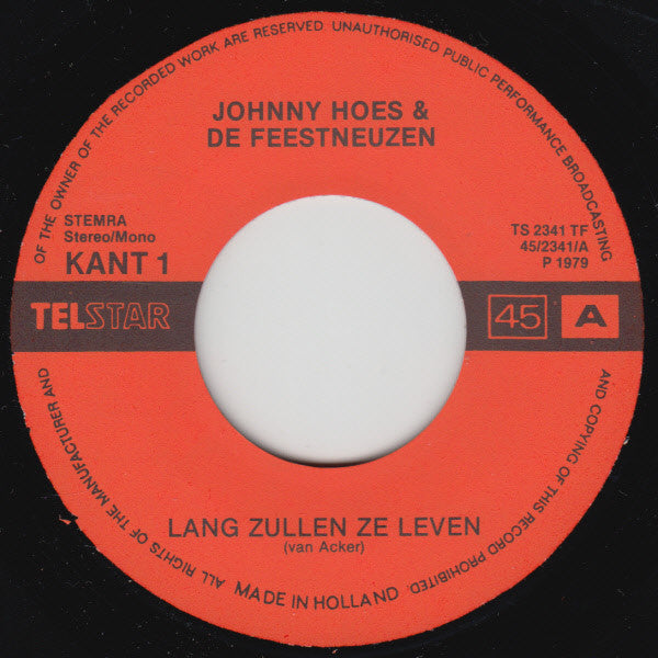 Johnny Hoes &amp; The Party Noses – Long May They Live 32077