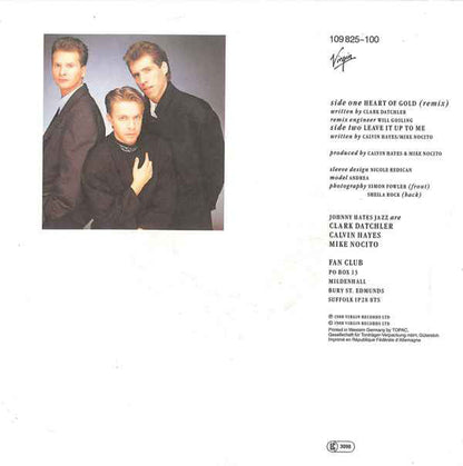 Johnny Hates Jazz – Heart Of Gold (Remix) 13434