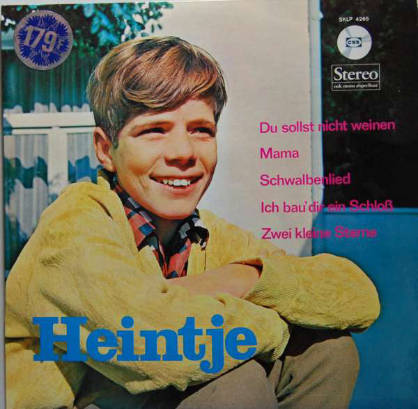 Heintje - Heintje (LP) Vinyl LP Vinyl Zeer Goed / Hoesje Goed "VINYLSINGLES.NL"