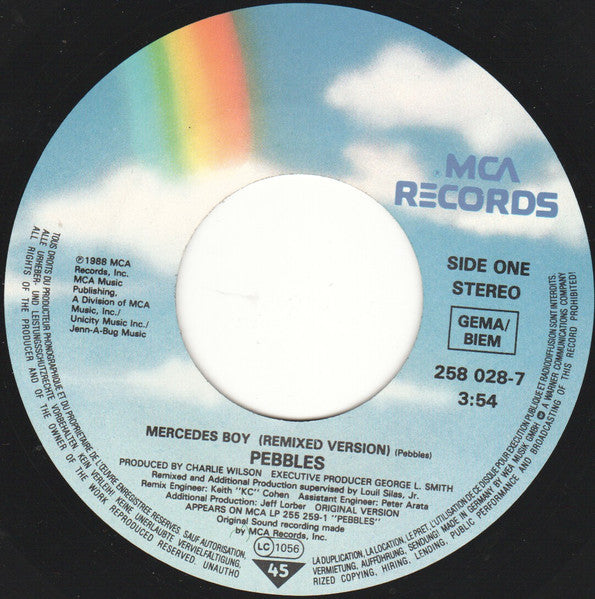 Pebbles - Mercedes Boy 13436