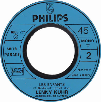 Lenny Kuhr Avec Les Petits Chanteurs De L'Ile De France - Les Enfants 17111
