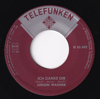 Jürgen Wagner - Majorie 41020 Vinyl Singles Vinyl Goed / Hoes Generic