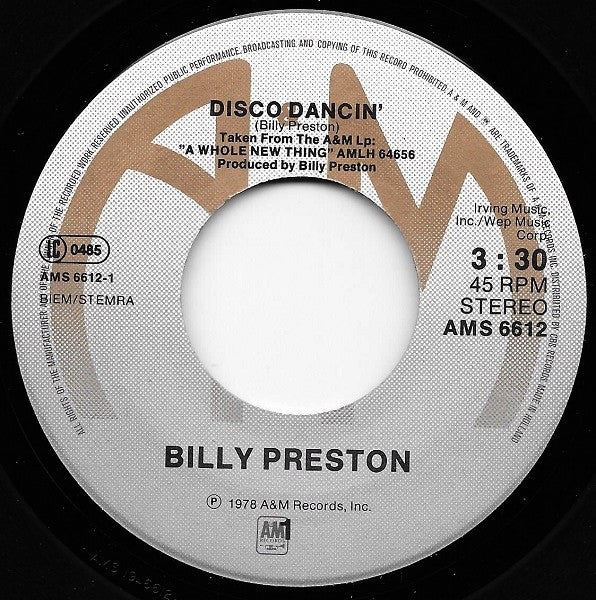 Billy Preston - Disco Dancin' 35336