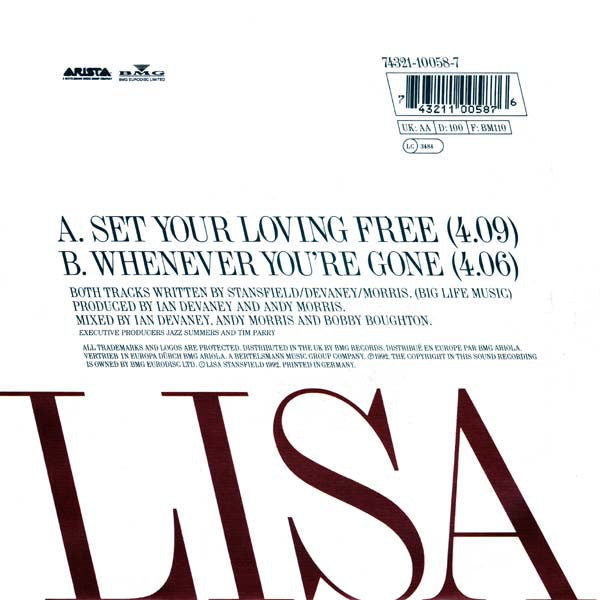 Lisa Stansfield - Set Your Loving Free 20238