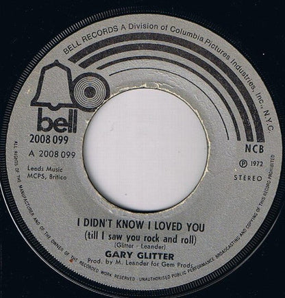 Gary Glitter - I Didn't Know I Loved You 08296