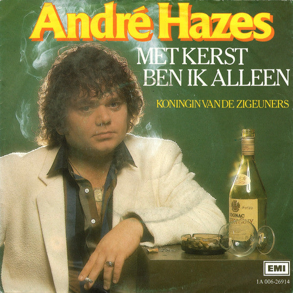 André Hazes - Met Kerst Ben Ik Alleen 41173 Vinyl Singles Vinyl Goed / Hoes Goed