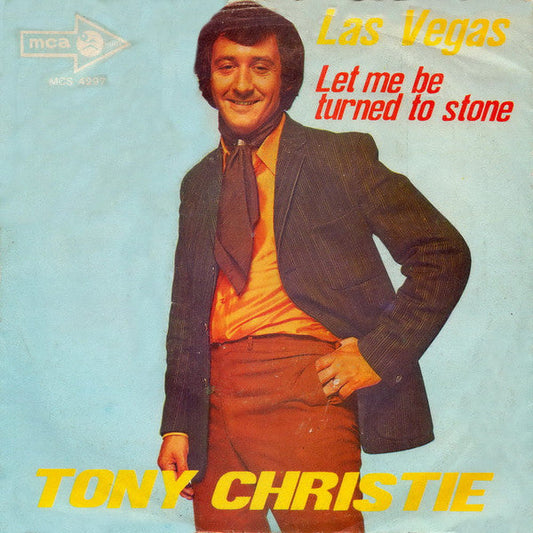 Tony Christie - Las Vegas Vinyl Singles Vinyl Goed / Hoes Goed