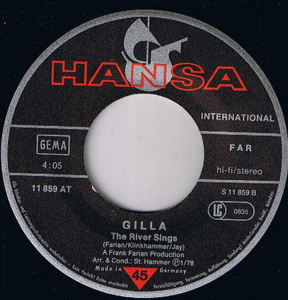 Gilla - Bend Me Shape Me 41827 Vinyl Singles Vinyl Goed / Hoes Generic