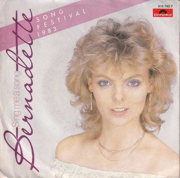 Bernadette - Sing Me A Song 14184